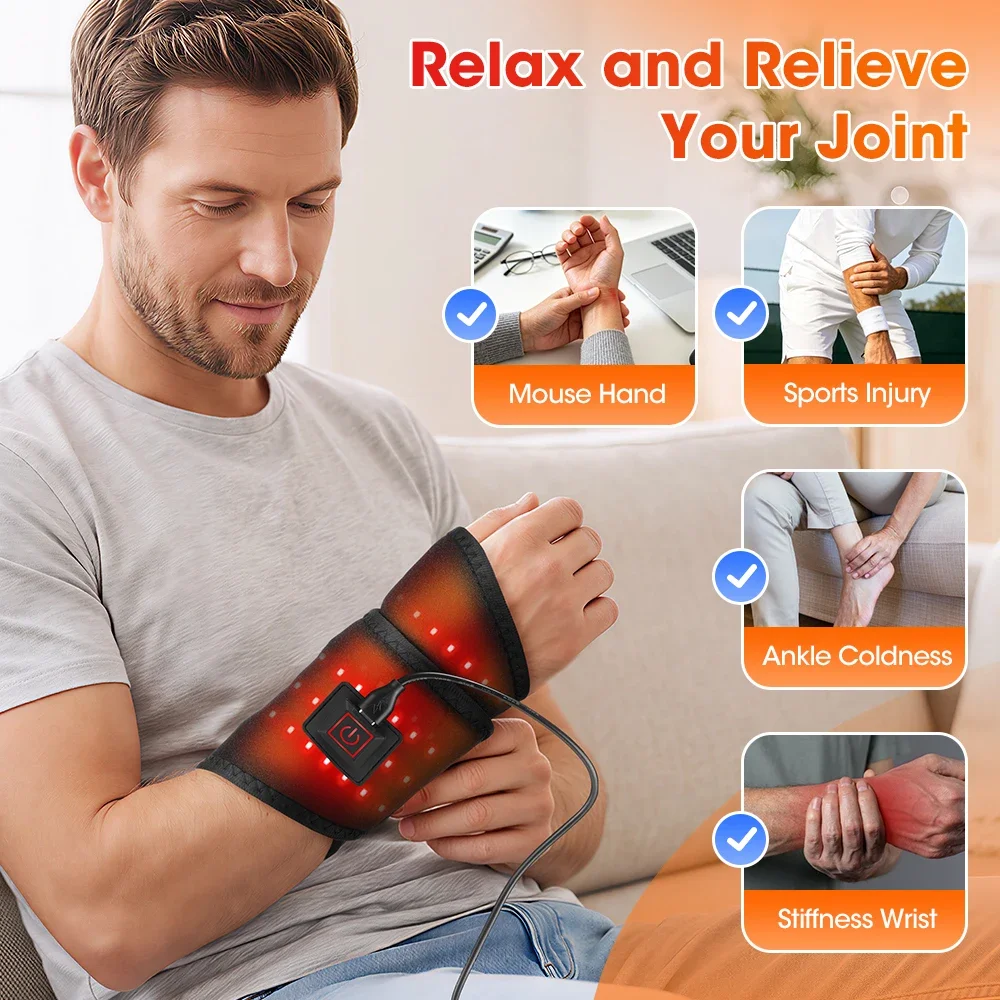 لفافة تدفئة للكاحل مع ضوء أحمر - مراجعة Spa And Wellness وسعره