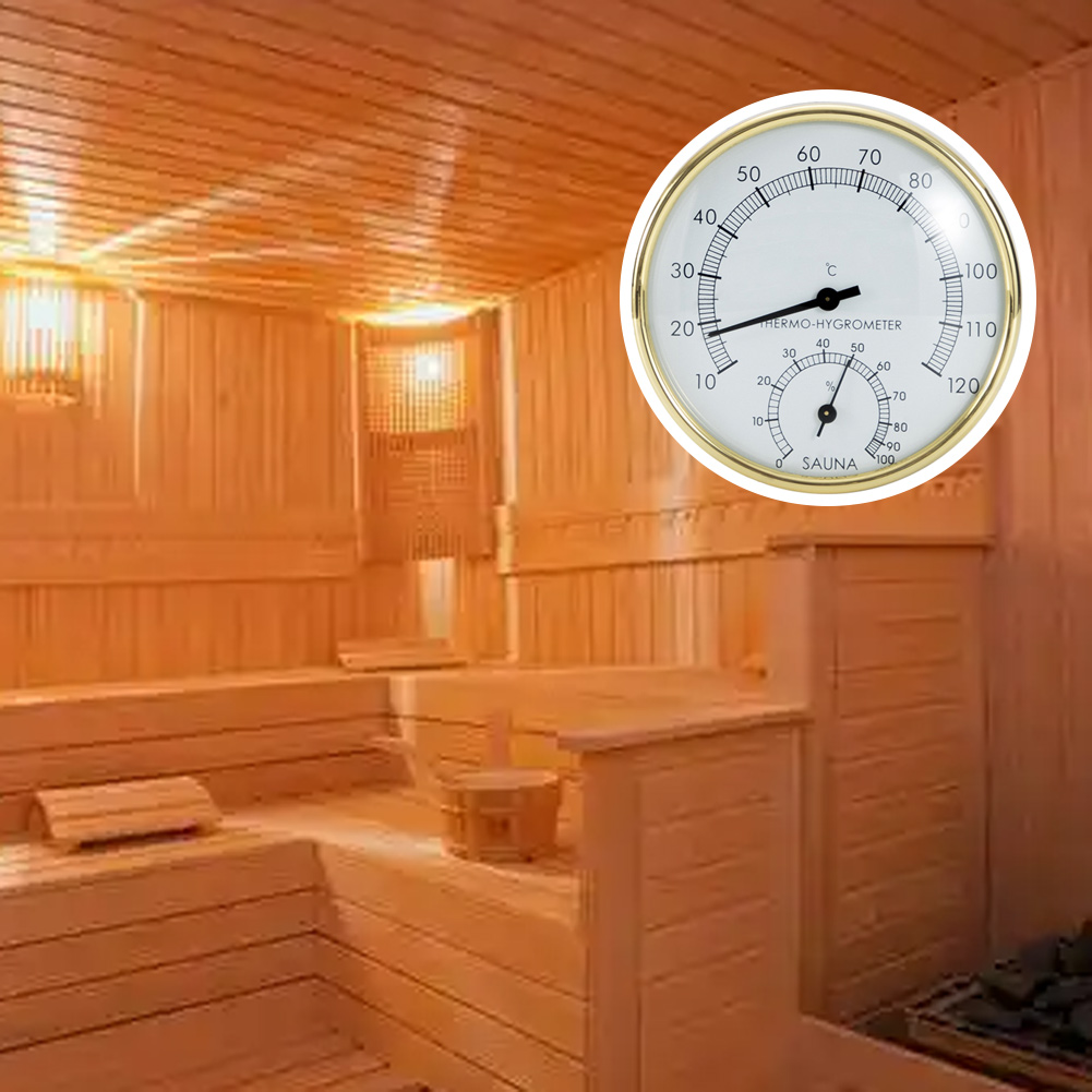 مقياس حرارة ورطوبة من الفولاذ  - مراجعة Spa And Wellness وسعره